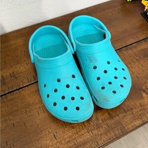 CROCS Aqua Blue shoes